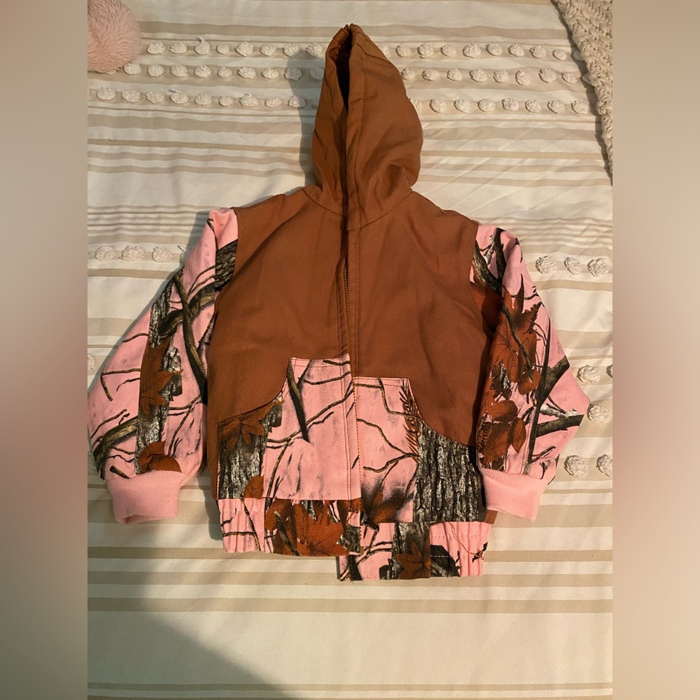 Kids camo jacket